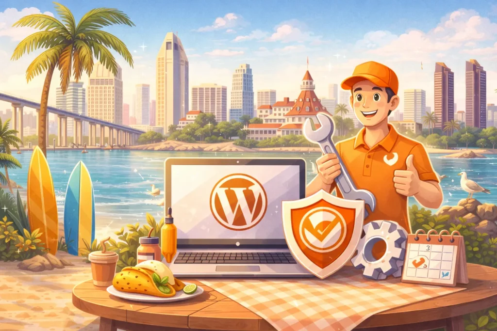 san diego wordpress maintenance services
