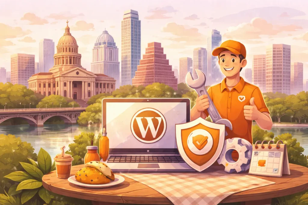 wordpress maintenance services in austin