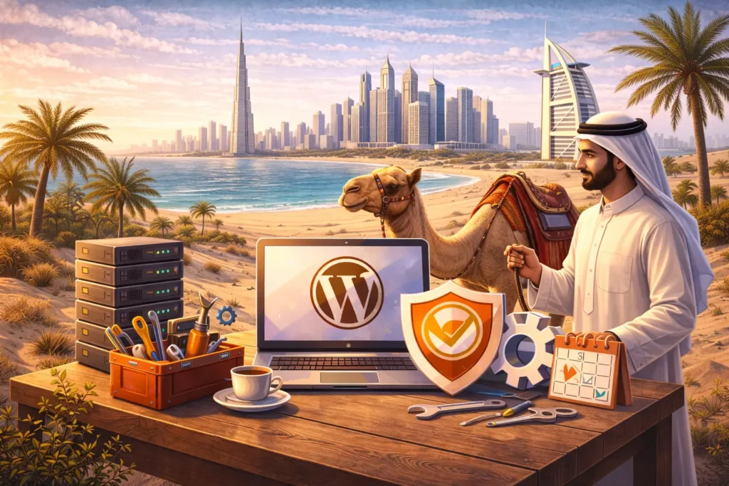 wordpress maintenance service dubai