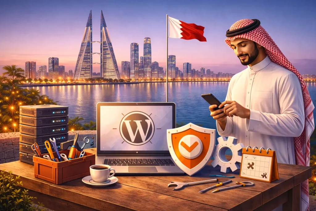 wordpress maintenance services in bahrain