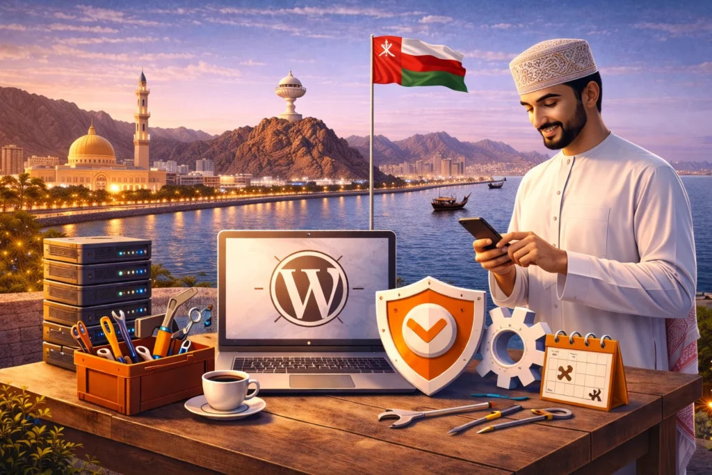 wordpress maintenance services in oman