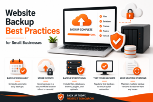 Website Backup Best Practices for Small Businesses