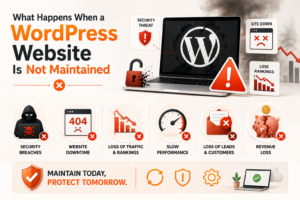 What Happens When a WordPress Website Is Not Maintained?
