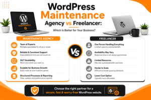 WordPress Maintenance Agency vs Freelancer: Which Is Better?