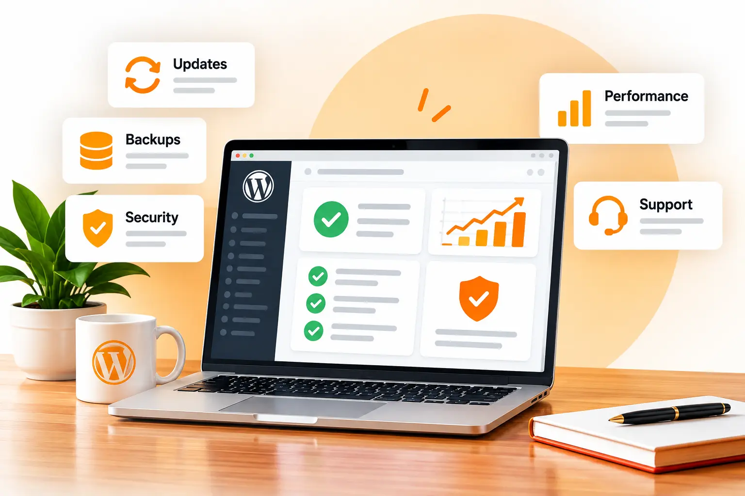 WordPress maintenance and website support