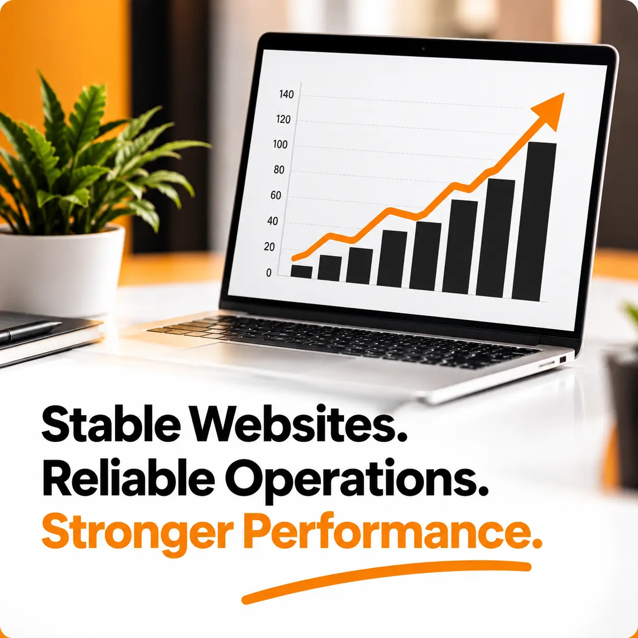 Stable websites, reliable operations and stronger performance