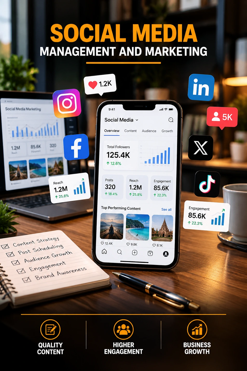Social Media Management and Marketing