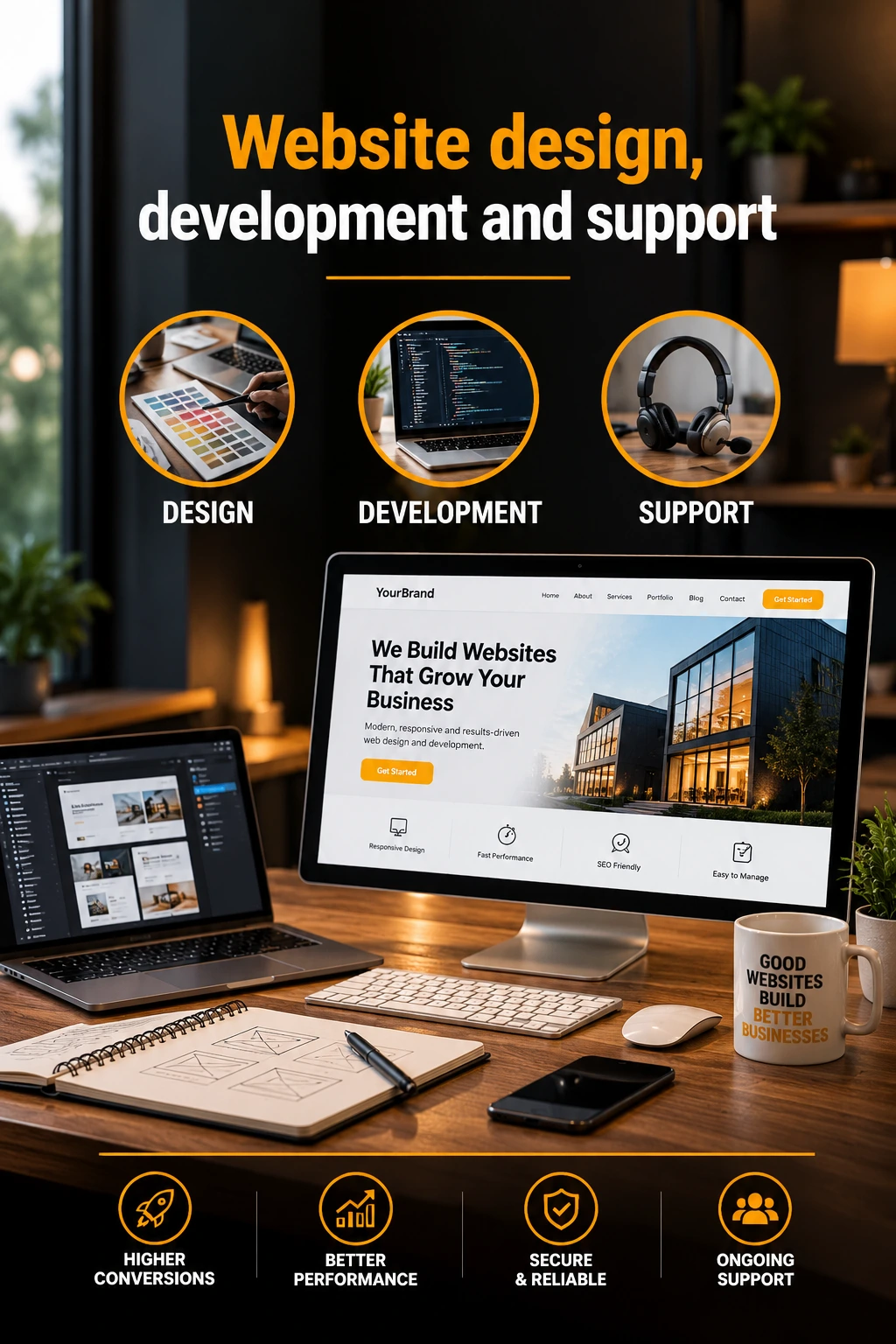 Website Development and Design